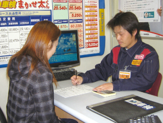 事前見積もり　お客様のご予定・ご予算に合わせた最適な車検を提案